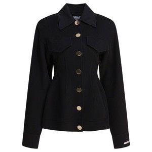 Max Mara Tailored Wool Jacket With Structured Collar - NWT